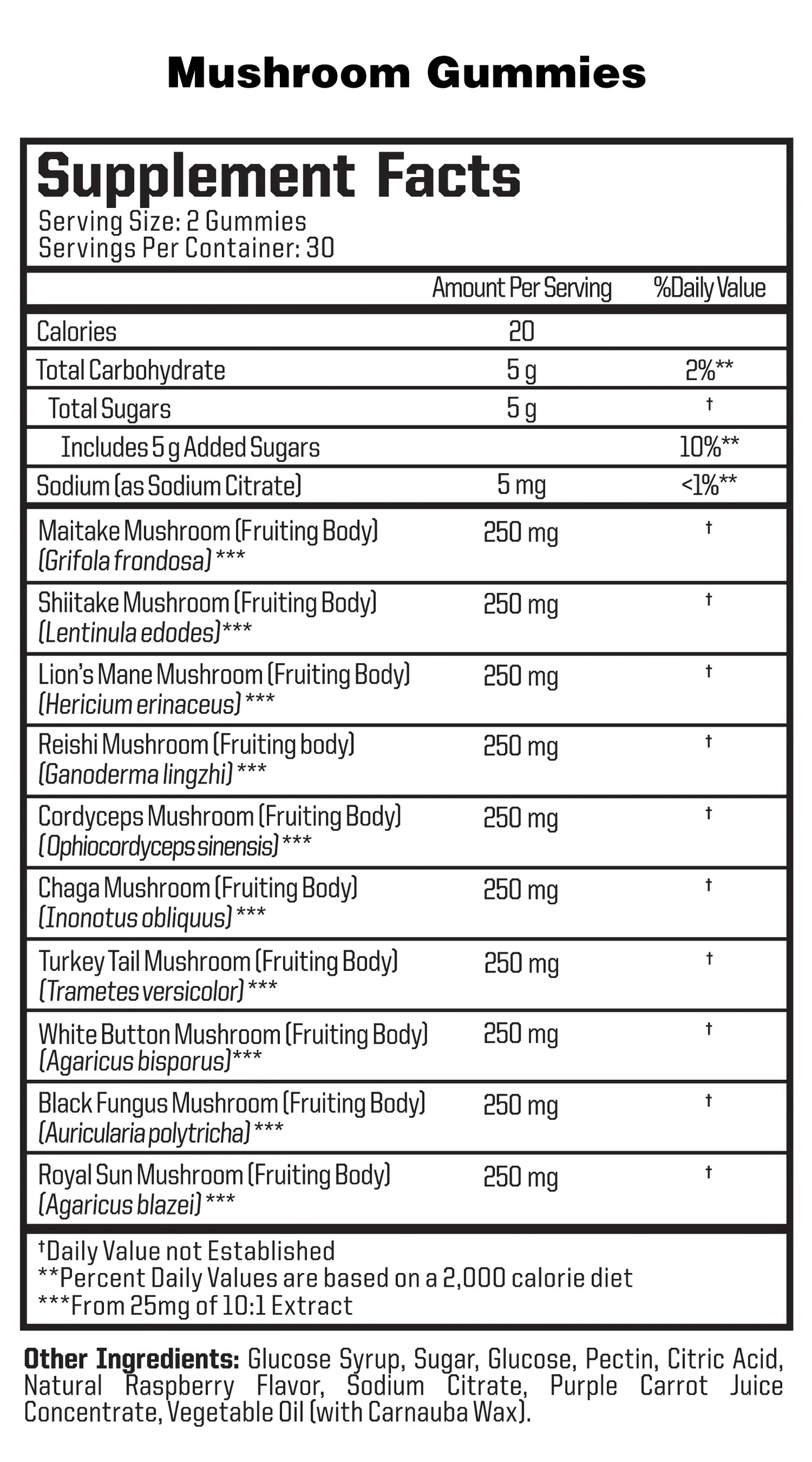 NutraOne Mushroom Gummies
