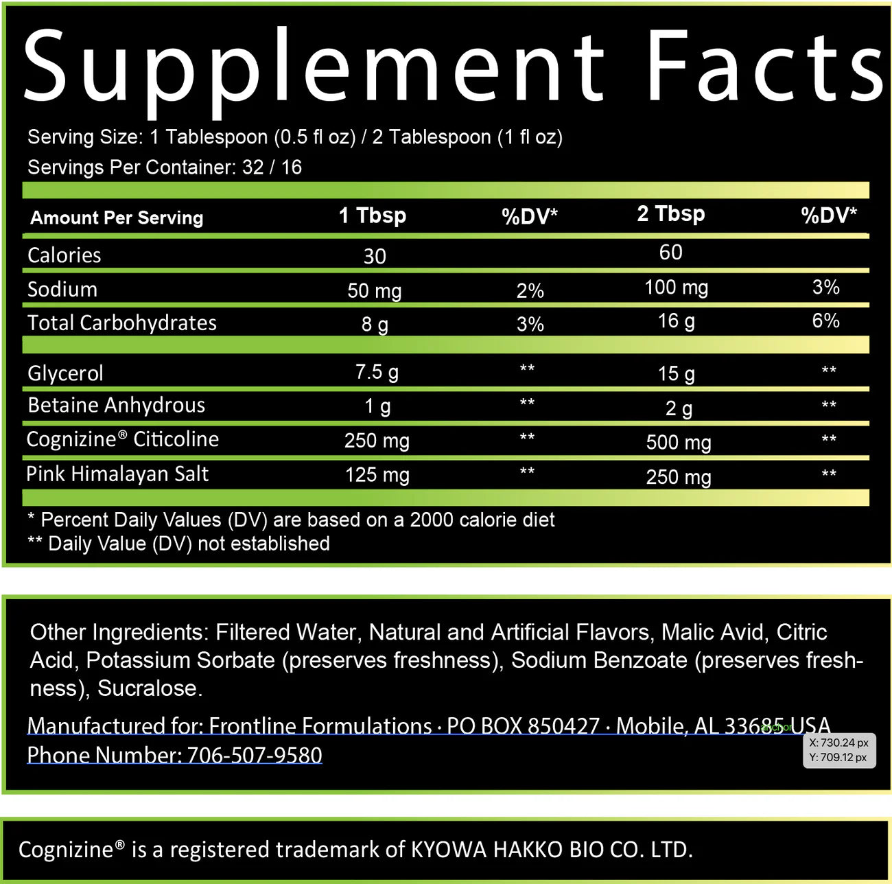PROJECT MK ULTRA: LIQUID NON-STIM NOOTROPIC PREWORKOUT
