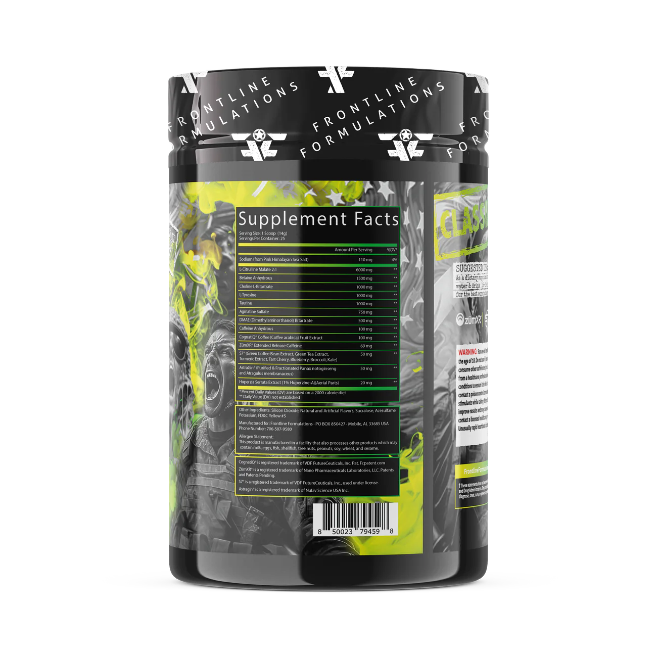 OPERATION DELIRIUM: EXPERIMENTAL NOOTROPIC PREWORKOUT