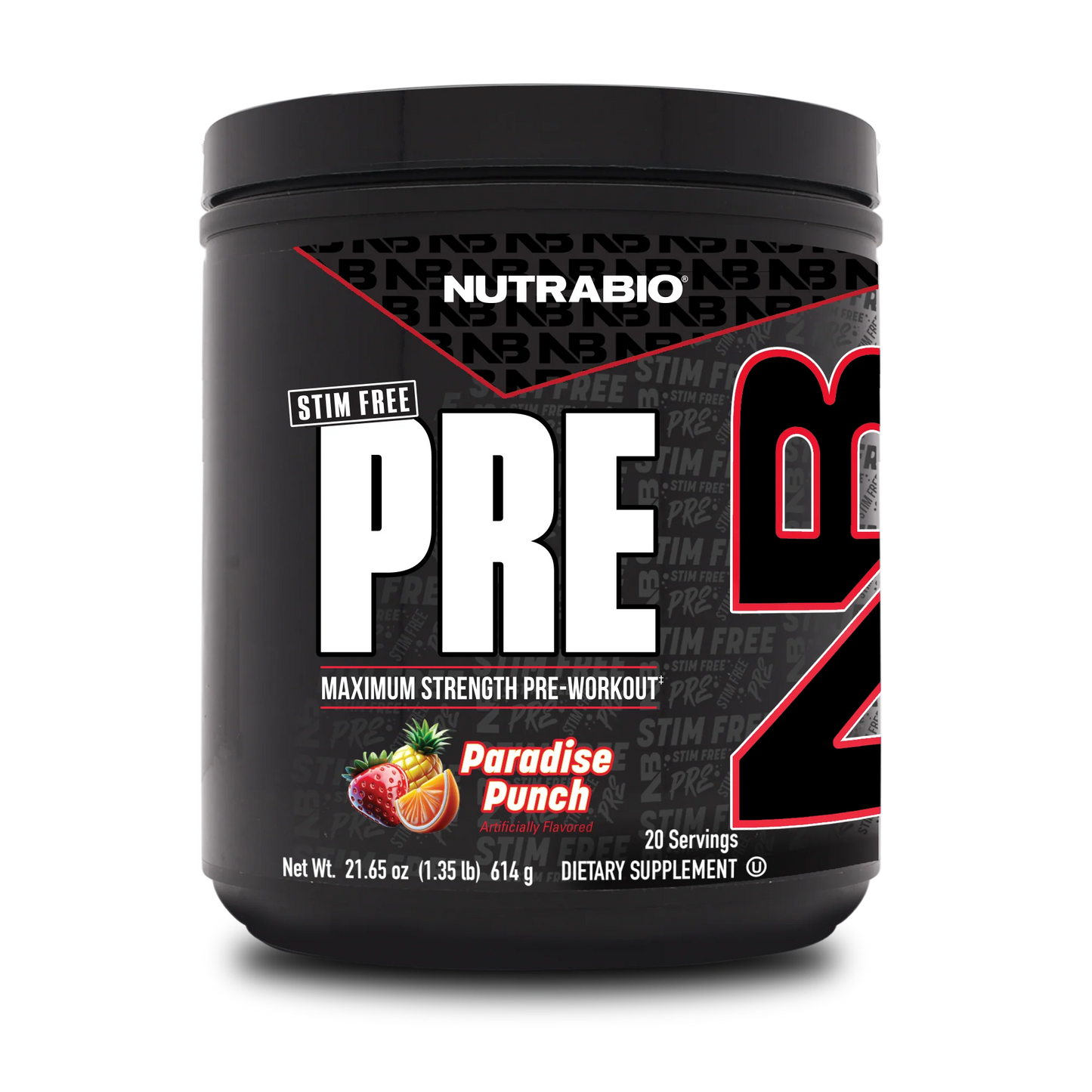 Nutrabio Stim-free Pre-Workout