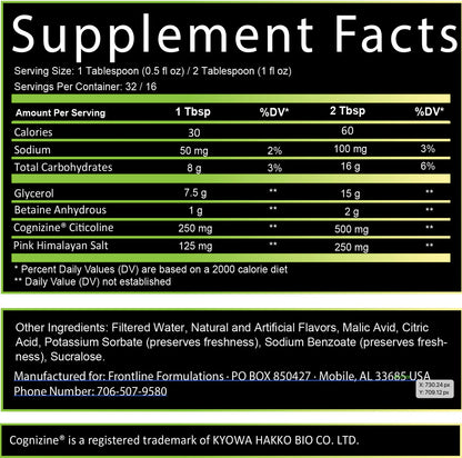PROJECT MK ULTRA: LIQUID NON-STIM NOOTROPIC PREWORKOUT